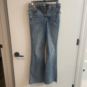 Good American flare jeans